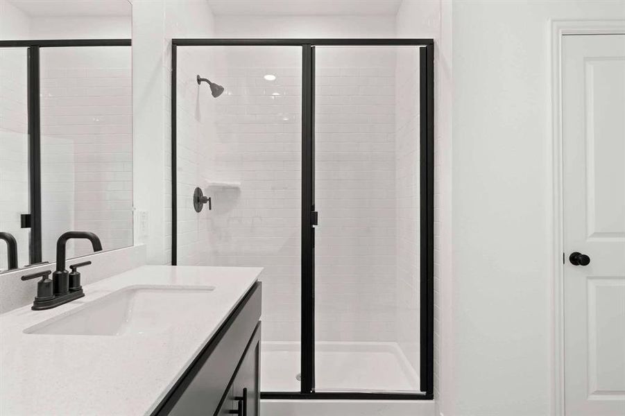 Furnished interior view inside a new home in Gateway Parks, Forney (Image 8). Furnished interior view inside a new home in Gateway Parks, Forney (Image 8).