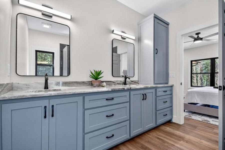 Furnished interior view inside a new home in , McCaysville (Image 14).