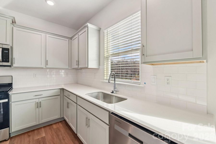 Furnished interior view inside a new home in The Hamptons at Hickory, Hickory (Image 7).