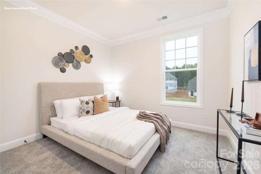 Furnished interior view inside a new home in , Mooresville (Image 13).