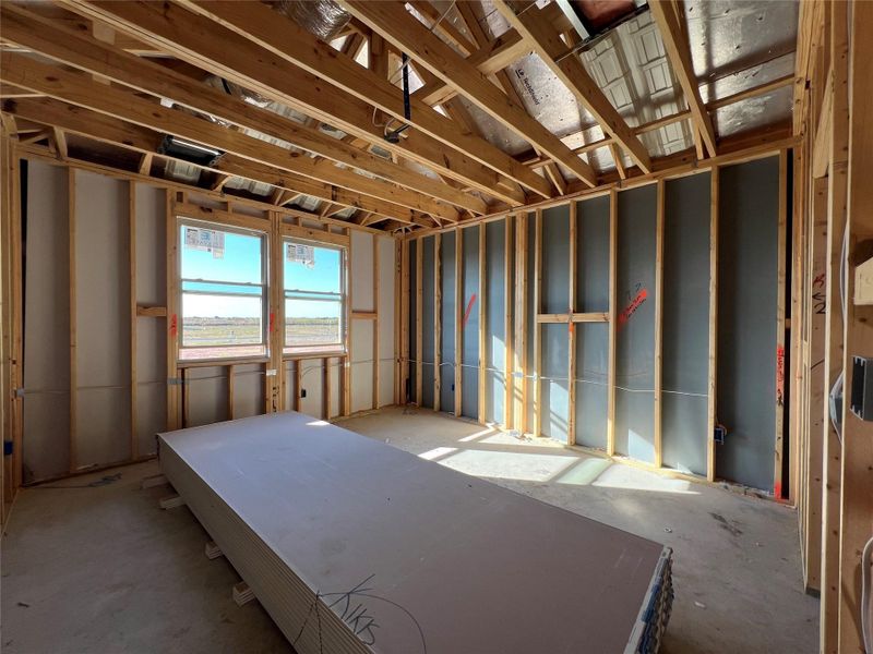 In-progress construction of a new home in Rolling Glen, Hutto, TX (Image 12). In-progress construction of a new home in Rolling Glen, Hutto, TX (Image 12).