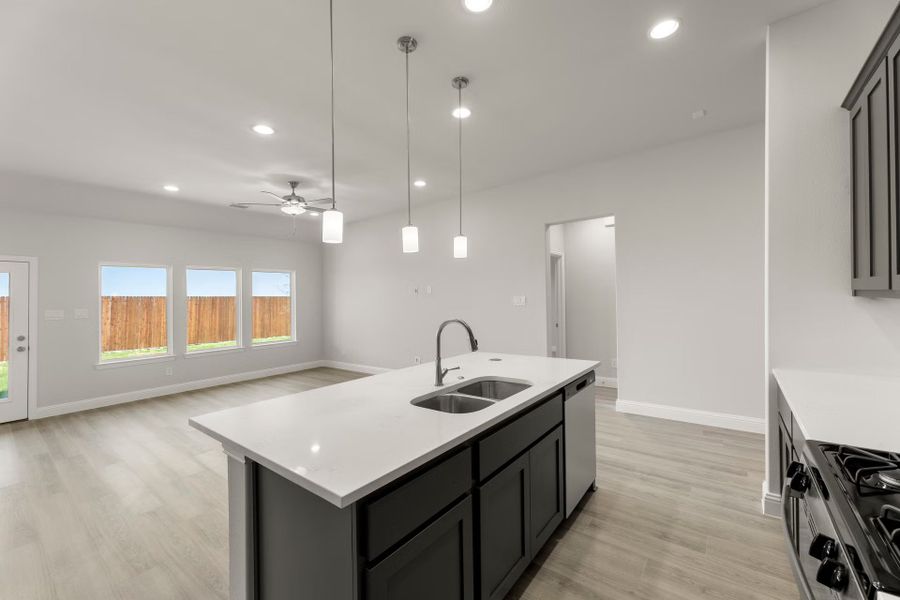 Representative furnished interior of a home built from the Liberty by Rockwell Homes in Walden Pond, Forney (Image 11). Representative furnished interior of a home built from the Liberty by Rockwell Homes in Walden Pond, Forney (Image 11).