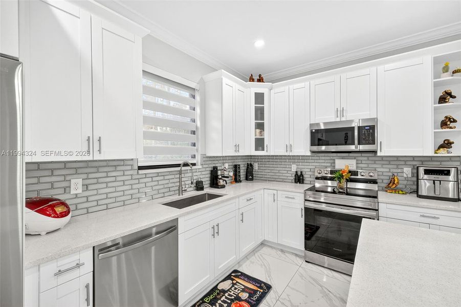 Furnished interior view inside a new home in , Naples (Image 13).