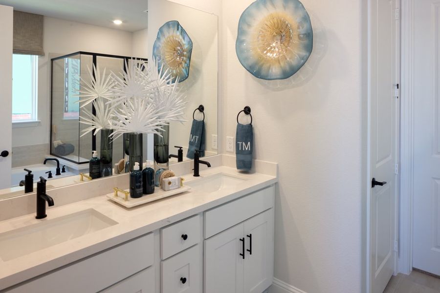 Furnished interior view inside a new home in North Sky Celina, Celina (Image 6).