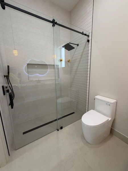 Furnished interior view inside a new home in , Miami (Image 12).