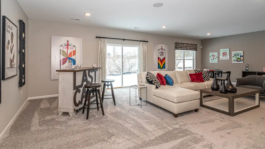 Representative furnished interior of a home built from the The Kensington by Norfolk Homes in Valleys, Jackson (Image 42).