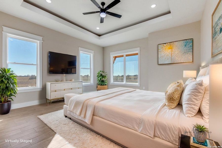 Furnished interior view inside a new home in , La Vernia (Image 11). Furnished interior view inside a new home in , La Vernia (Image 11).