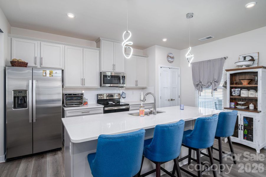 Furnished interior view inside a new home in , Gastonia (Image 9).