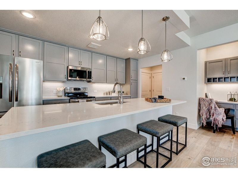 Furnished interior view inside a new home in , Loveland (Image 13).