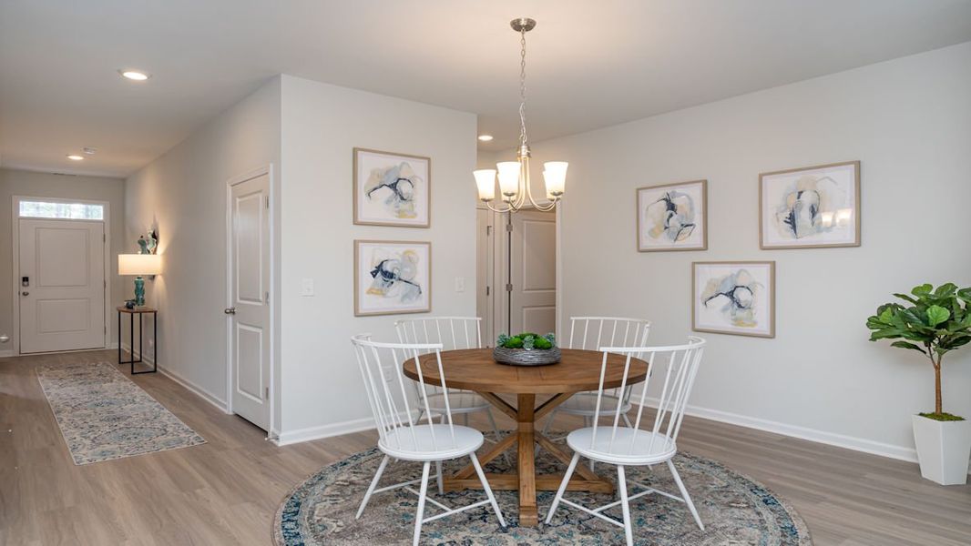 Representative furnished interior of a home built from the KERRY by D.R. Horton in Lochaven, Conway (Image 25).