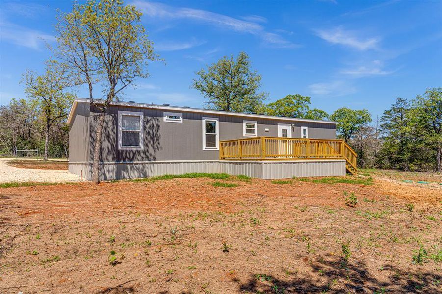 Exterior details and patio area of a home in , Bastrop (Image 13).