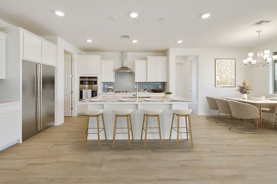 Furnished interior view inside a new home in Alora at Ironwing, Litchfield Park (Image 5).