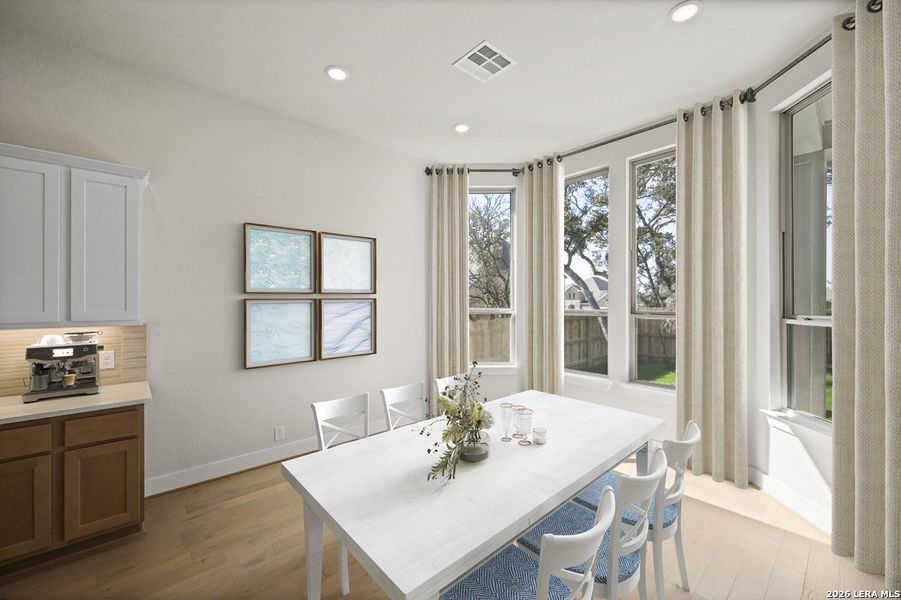 Furnished interior view inside a new home in Davis Ranch, San Antonio (Image 5).