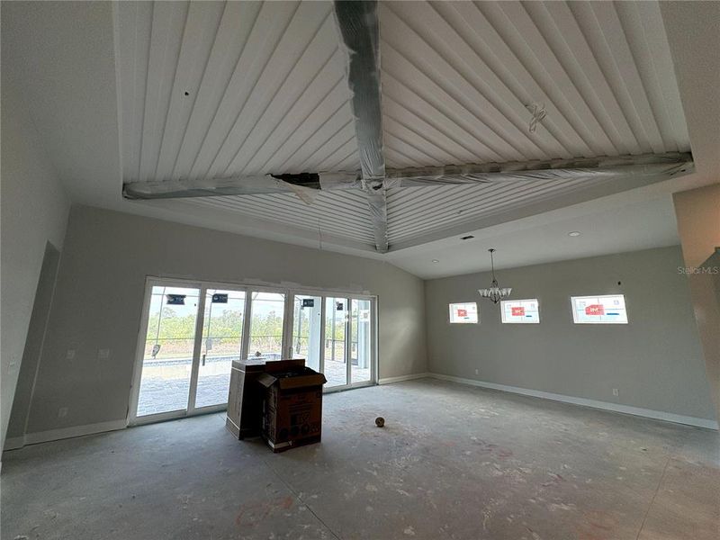 In-progress construction of a new home in EVERLY at Wellen Park, Venice, FL (Image 4).