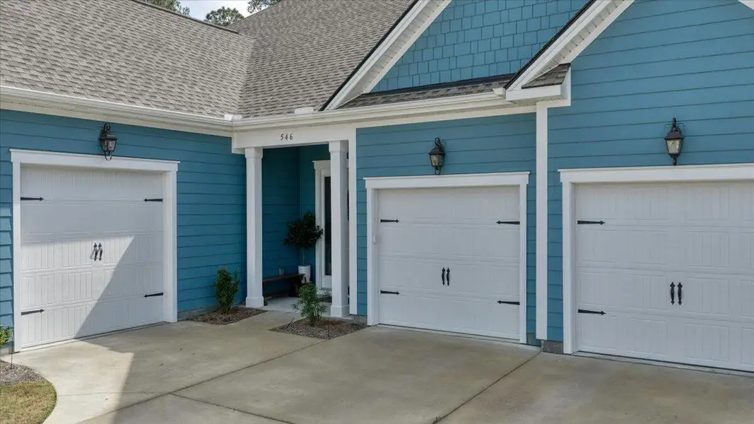 Exterior details and patio area of a home in , Summerville (Image 32).