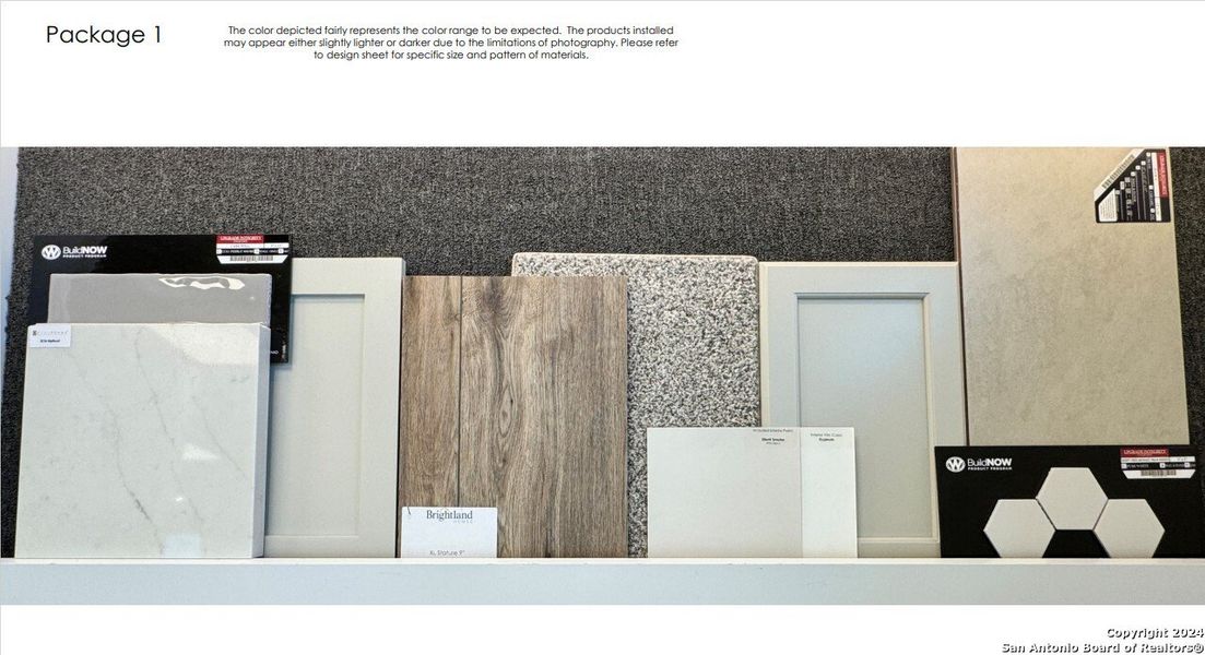 Sample of building materials used in homes in Cloud Country, New Braunfels (Image 25).