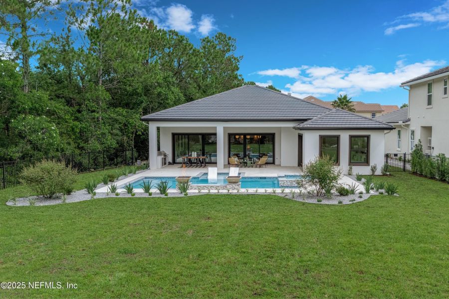 Exterior details and patio area of a home in , St. Augustine (Image 36).