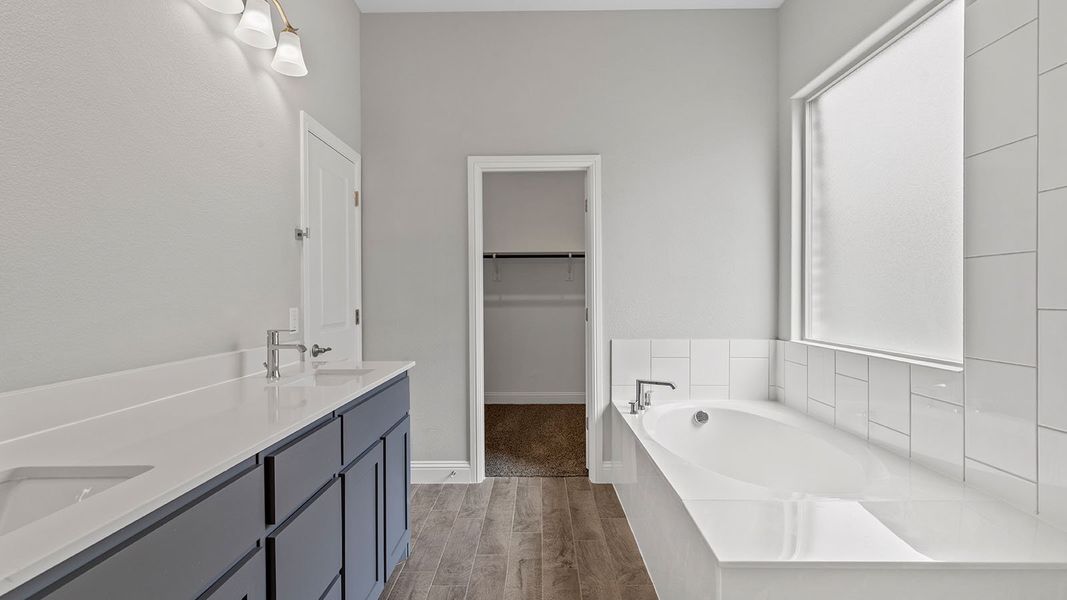 Furnished interior view inside a new home in Morningstar, Aledo (Image 11).