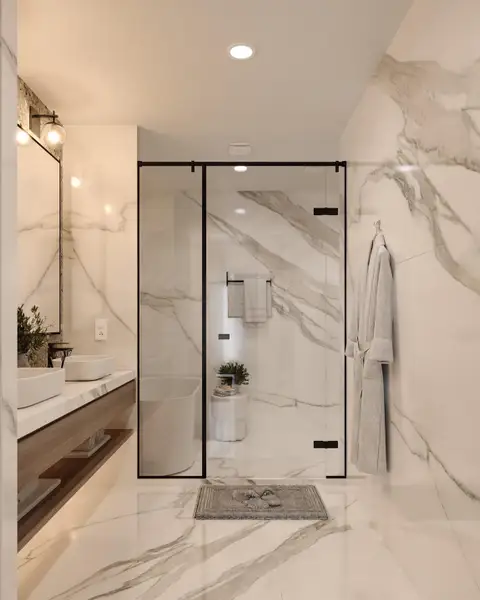 Furnished interior view inside a new home in , Houston (Image 6).