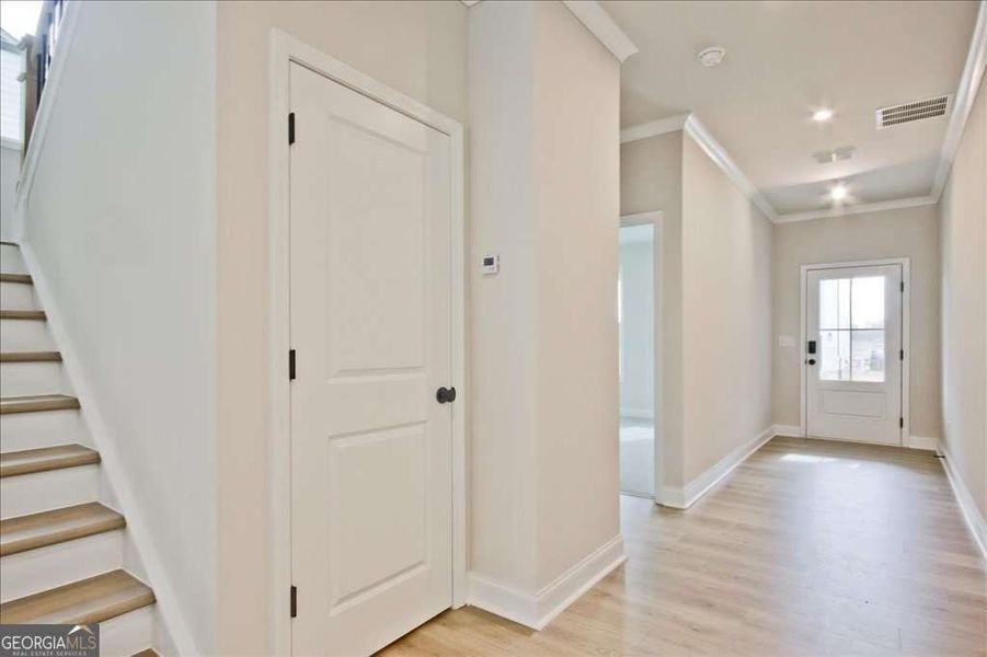 Spacious, unfurnished interior of a new home in The Paddocks at Doc Hughes, Buford (Image 21).