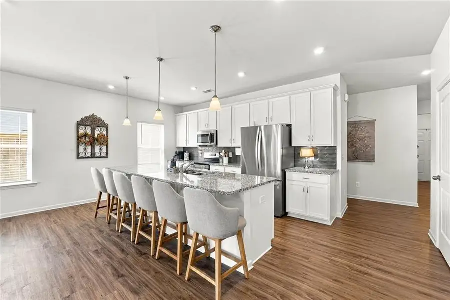 Furnished interior view inside a new home in , Cartersville (Image 13).
