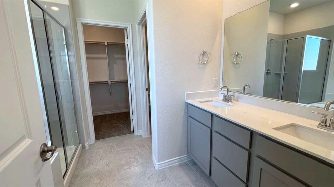 Furnished interior view inside a new home in Lakewood Trails, Forney (Image 7). Furnished interior view inside a new home in Lakewood Trails, Forney (Image 7).
