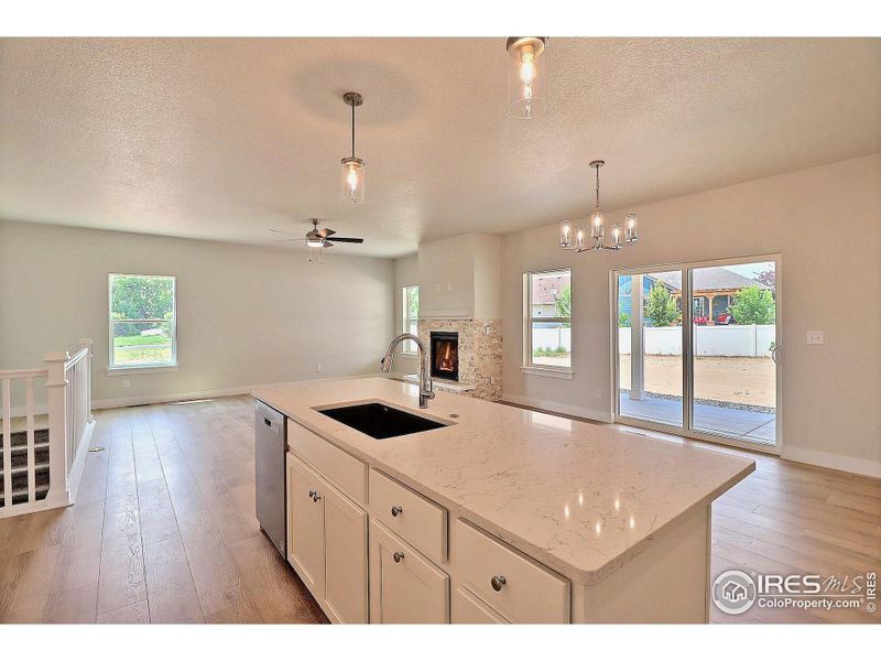 Furnished interior view inside a new home in , Evans (Image 11).