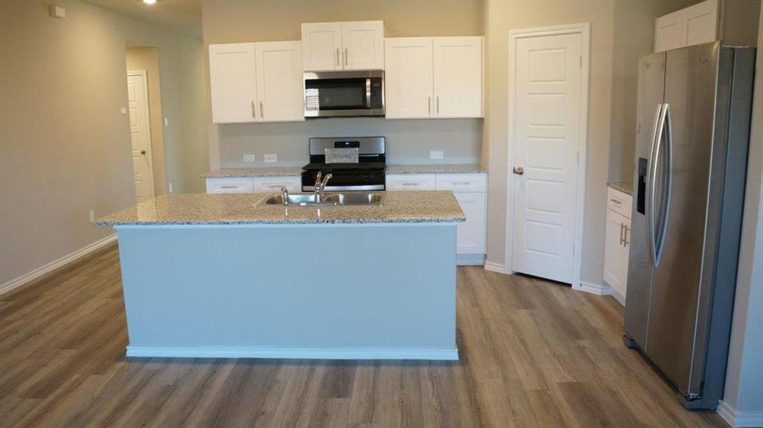 Furnished interior view inside a new home in Lonestar at Liberty Trails, Fort Worth (Image 7).