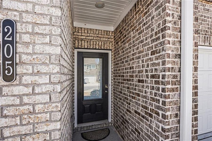 Exterior details and patio area of a home in , McDonough (Image 3).