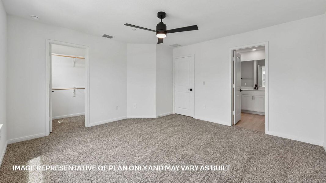 Spacious, unfurnished interior of a new home in Avery Centre, Round Rock (Image 33).