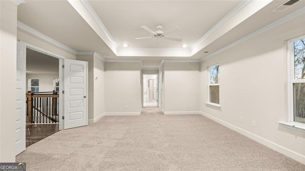 Spacious, unfurnished interior of a new home in Heritage Pointe, Senoia (Image 29). Spacious, unfurnished interior of a new home in Heritage Pointe, Senoia (Image 29).