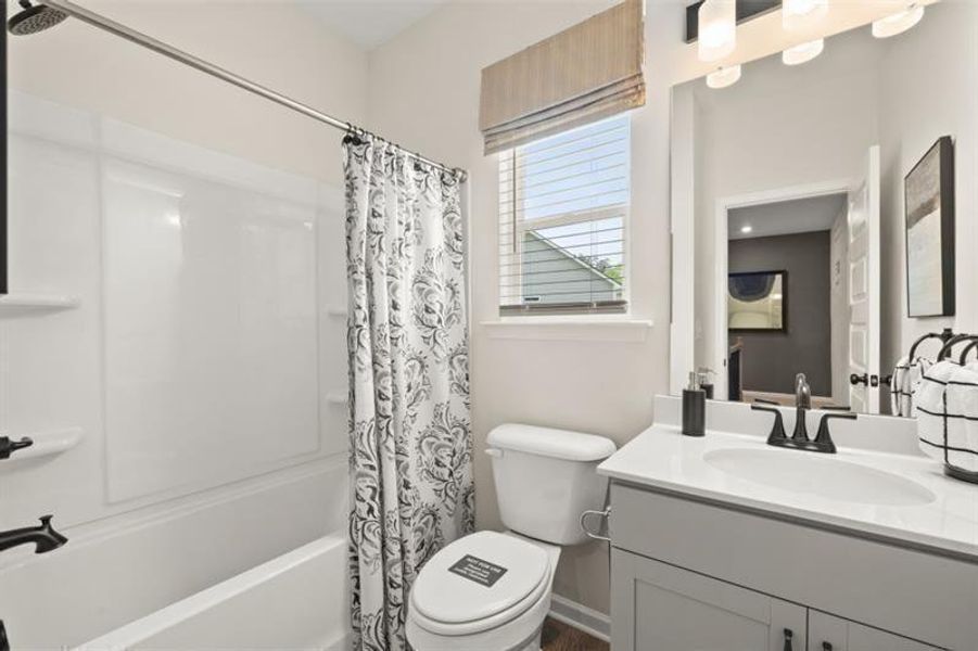 Furnished interior view inside a new home in Jameson Towns, Villa Rica (Image 36).