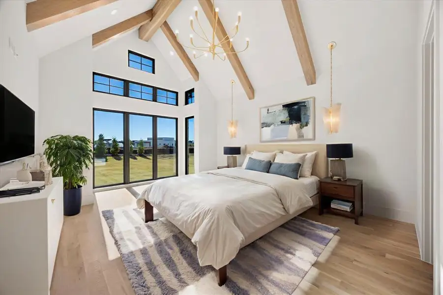 Furnished interior view inside a new home in , Heath (Image 14).