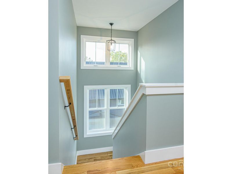 Bright Stairwell and Landing