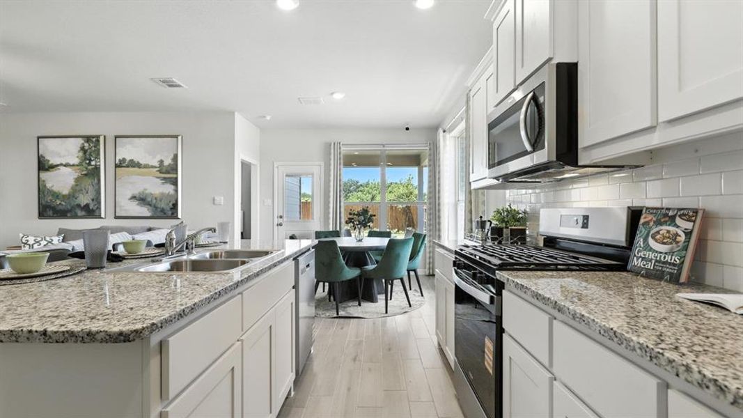 Furnished interior view inside a new home in The Canyons, Keene (Image 31).