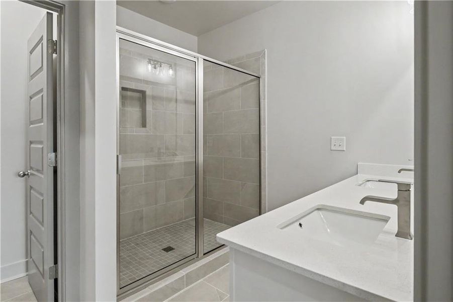 Furnished interior view inside a new home in , Norcross (Image 8). Furnished interior view inside a new home in , Norcross (Image 8).