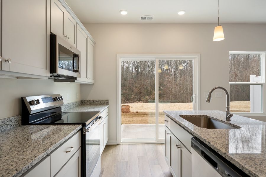Furnished interior view inside a new home in Edwards Station, Taylors (Image 8).