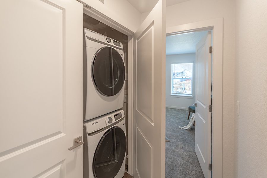 Furnished interior view inside a new home in The Vistas at West Mesa, Colorado Springs (Image 24). Furnished interior view inside a new home in The Vistas at West Mesa, Colorado Springs (Image 24).