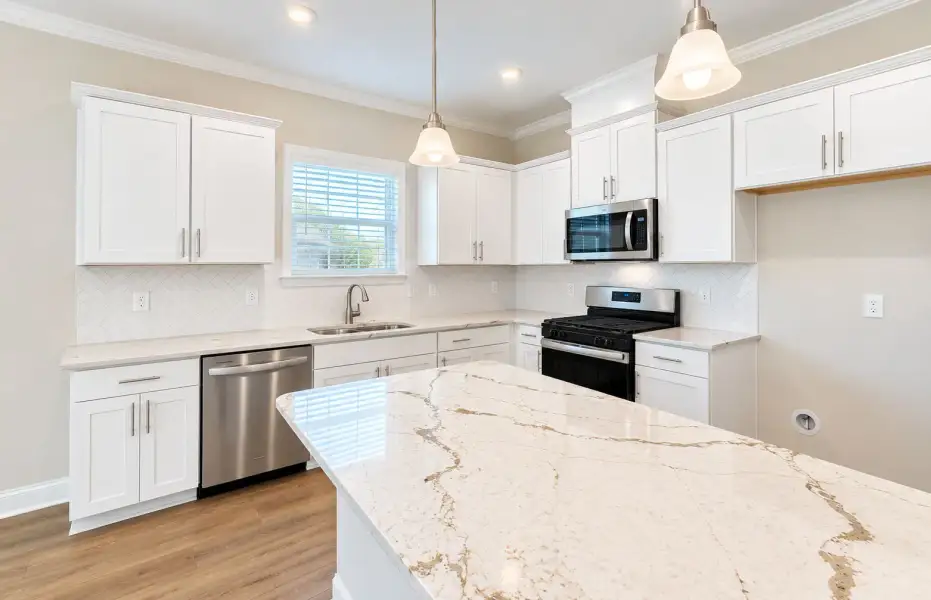 Furnished interior view inside a new home in Southport Meadows, Southport (Image 6).