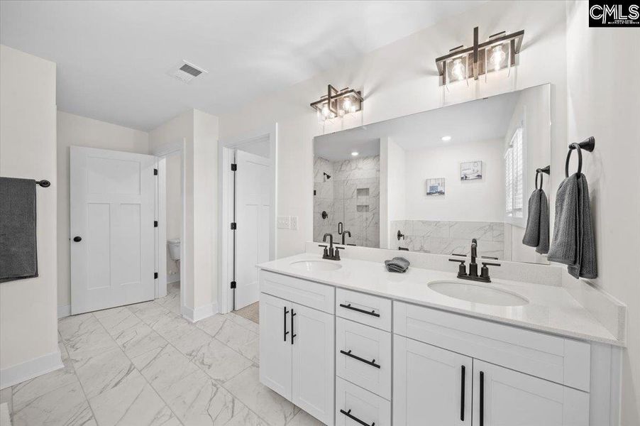 Furnished interior view inside a new home in Blythewood Farms, Blythewood (Image 15). Furnished interior view inside a new home in Blythewood Farms, Blythewood (Image 15).