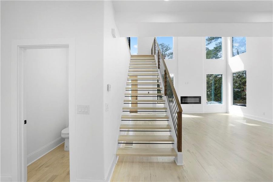 Spacious, unfurnished interior of a new home in , Atlanta (Image 16). Spacious, unfurnished interior of a new home in , Atlanta (Image 16).
