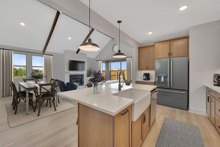 Furnished interior view inside a new home in Gateway Parks, Forney (Image 22). Furnished interior view inside a new home in Gateway Parks, Forney (Image 22).