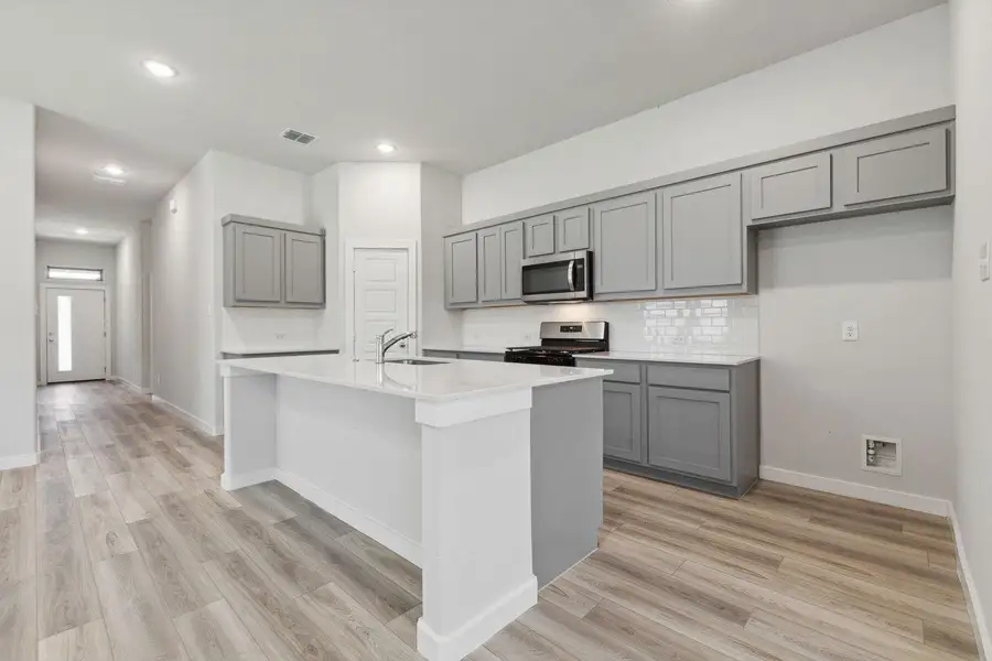 Furnished interior view inside a new home in Prairie Winds, Hutto (Image 9). Furnished interior view inside a new home in Prairie Winds, Hutto (Image 9).