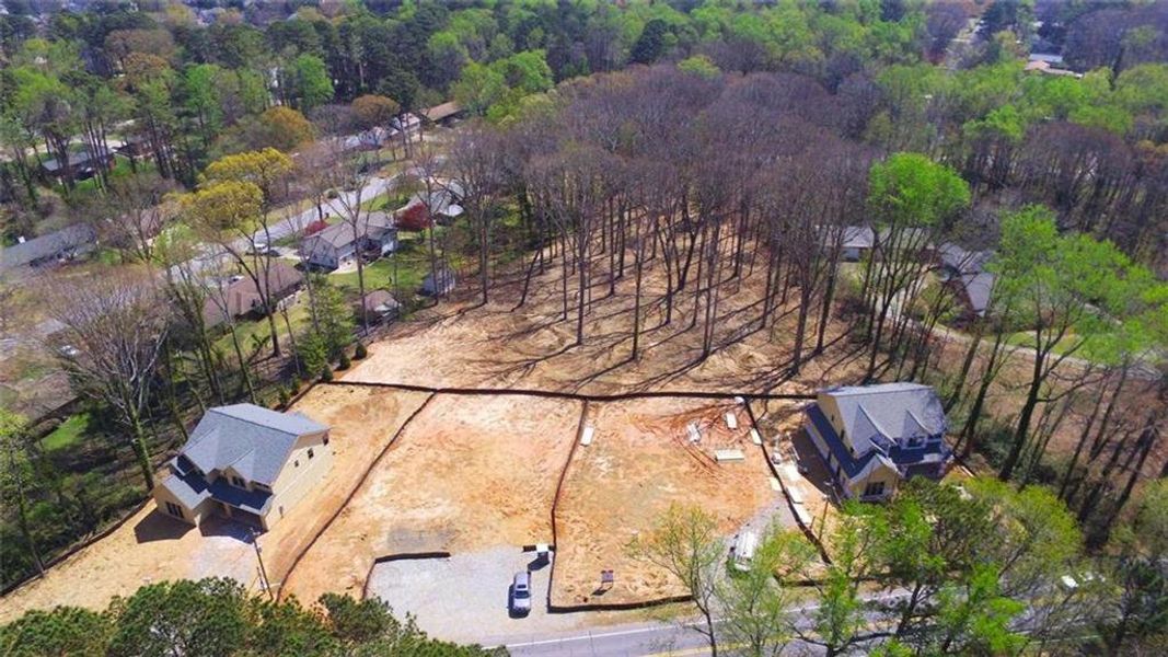 Site preparation for new homesites in , Stone Mountain (Image 51).