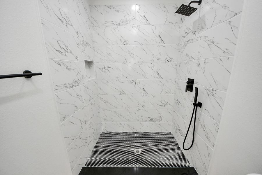 Close-up of interior finishes inside a home in , Houston (Image 20).