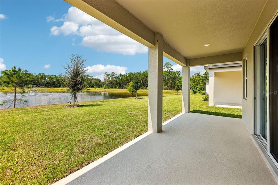 Exterior details and patio area of a home in Ridgehaven - Signature Series, Ormond Beach (Image 25). Exterior details and patio area of a home in Ridgehaven - Signature Series, Ormond Beach (Image 25).