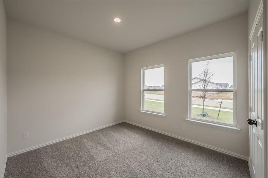 Spacious, unfurnished interior of a new home in Courtland Place, Cleburne (Image 29). Spacious, unfurnished interior of a new home in Courtland Place, Cleburne (Image 29).