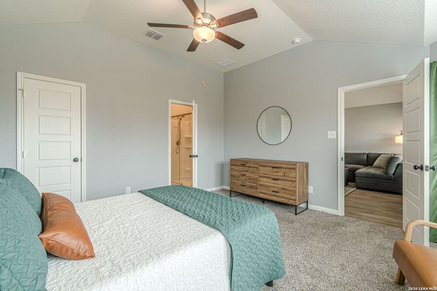 Furnished interior view inside a new home in Willow Point, San Antonio (Image 31).