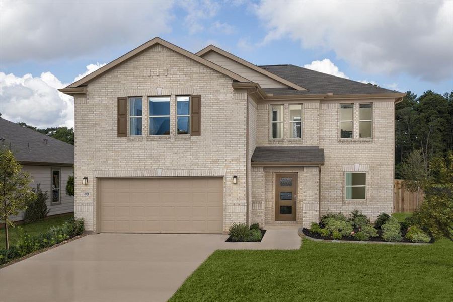 Welcome home to 4751 Sprout Creek Court located in Sagecrest Trails and zoned to Willis ISD!