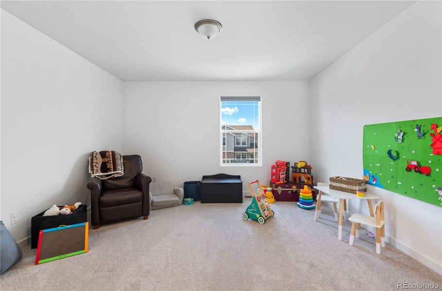 Furnished interior view inside a new home in Ascent Village at Sterling Ranch - Single Family Homes, Littleton (Image 33). Furnished interior view inside a new home in Ascent Village at Sterling Ranch - Single Family Homes, Littleton (Image 33).